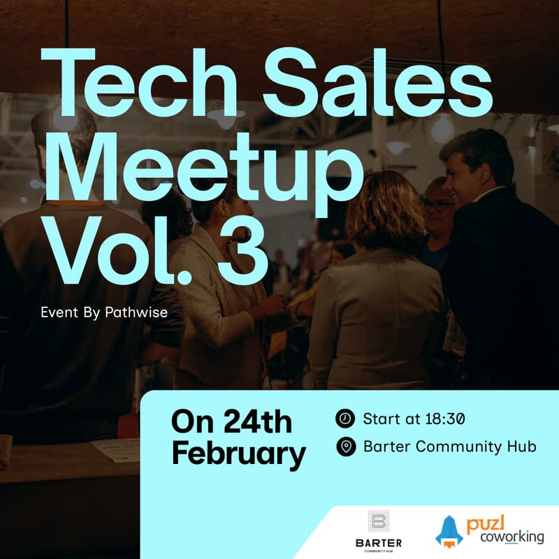 Cover Image for Tech Sales Meetup | Vol. 3