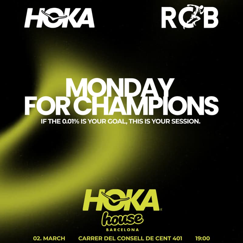 Cover Image for RCB MONDAY FOR CHAMPIONS HOKA EDITION
