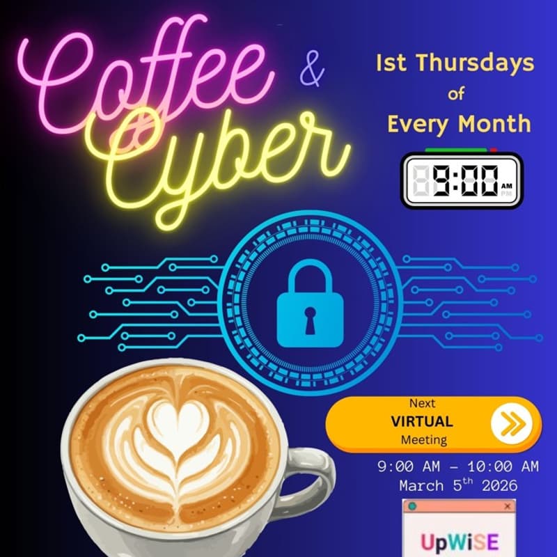 Cover Image for Cyber + Coffee in March