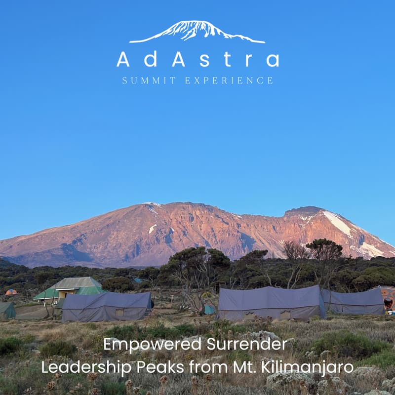 Cover Image for Empowered Surrender - Leadership peaks from Mt. Kilimanjaro