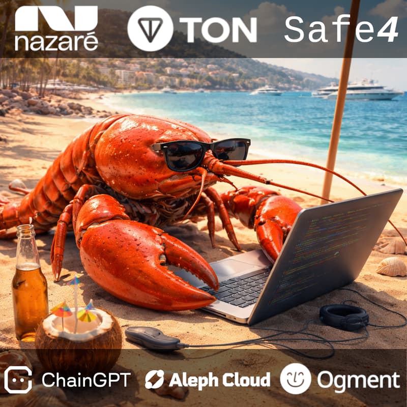 Cover Image for 🦞 OpenClaw Lobster Cave with Nazaré Ventures, TON, Safe4 & Ogment