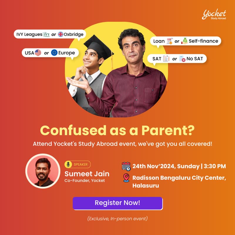 Decoding Studying Bachelors Abroad with Yocket Bengaluru · Luma