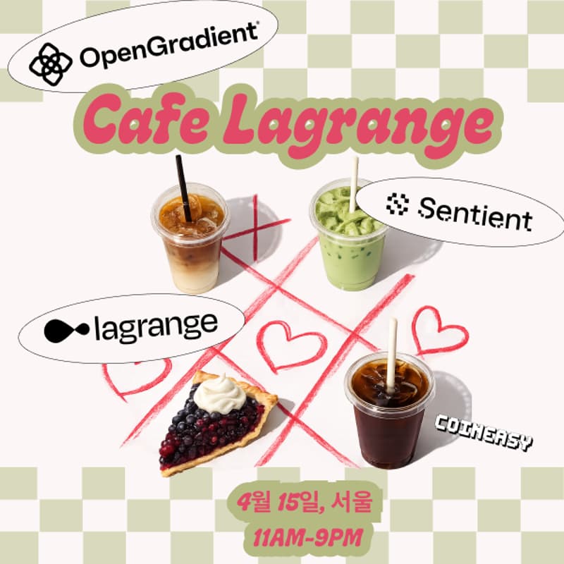 Cover Image for Cafe Lagrange  — with OpenGradient & Sentient