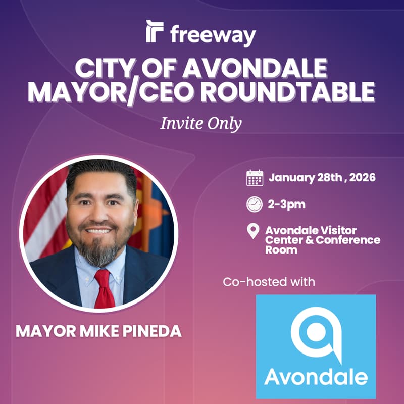 Cover Image for Avondale Mayor Pineda / CEO Roundtable