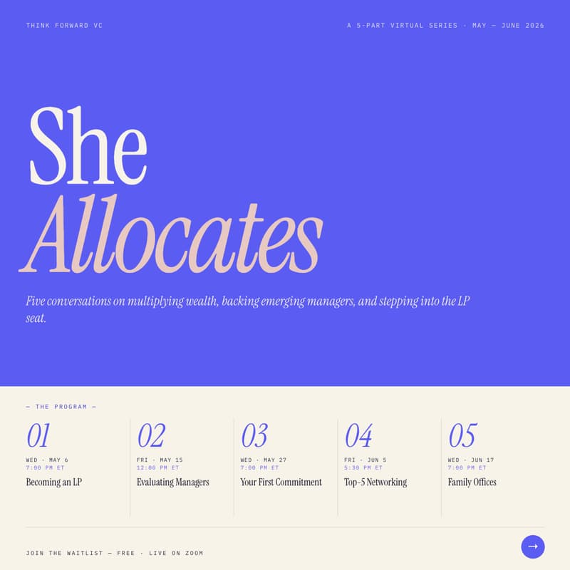 Cover Image for She Allocates: Becoming an LP
