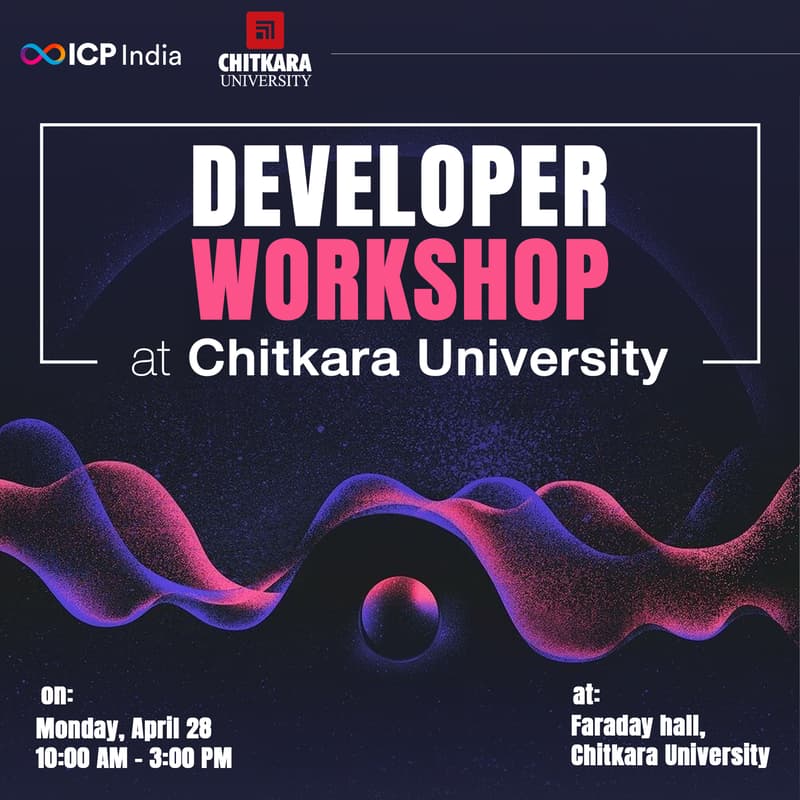 Cover Image for Developer Workshop At Chitkara University