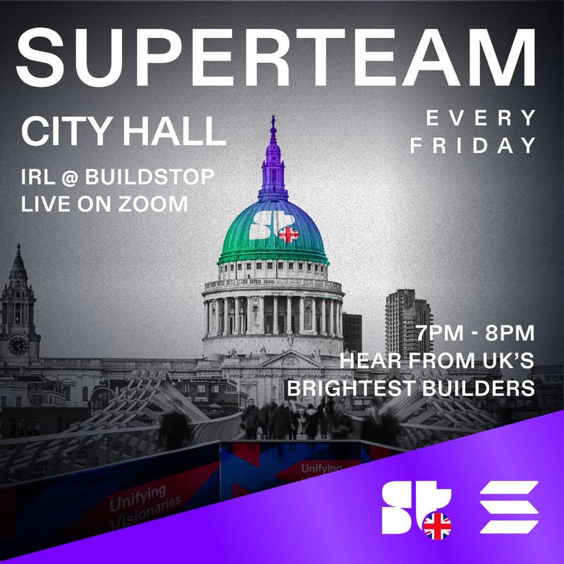 Cover Image for SuperteamUK City Hall