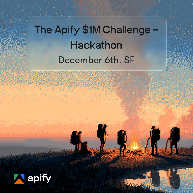 Cover Image for The Apify $1M Challenge Hackathon