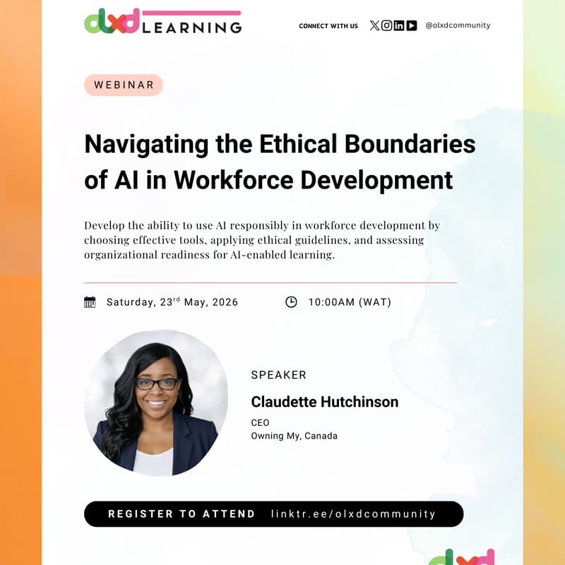 Cover Image for From Idea to delivery - AI tools to support you through the process (Navigating the Ethical Boundaries of AI in Workforce Development)