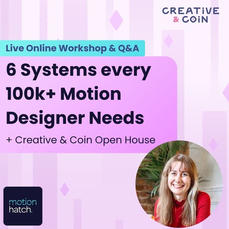 Cover Image for 6 Systems every 100k+ Motion Designer Needs