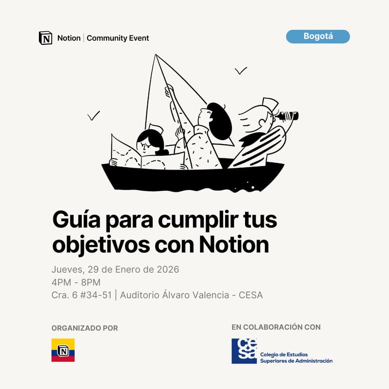 Cover Image for Guía para cumplir tus objetivos con Notion