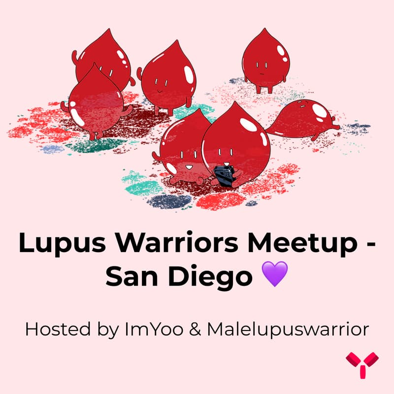 Cover Image for Lupus Warriors Meetup - San Diego💜 (Hosted by ImYoo & Malelupuswarrior)