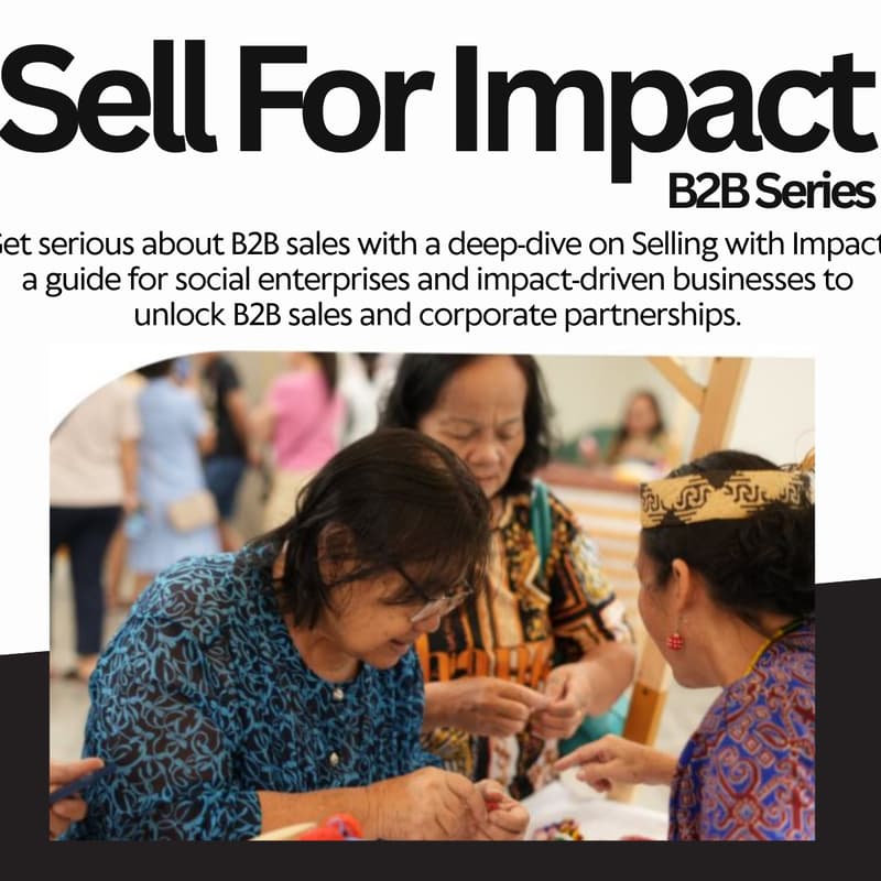 Cover Image for 6 - Sell For Impact: B2B Series (Navigating The Sales Process II)