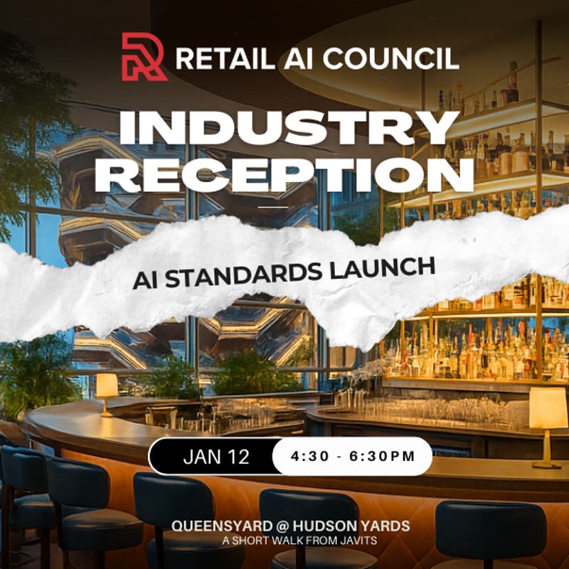 Cover Image for Retail AI CounciI Industry Reception – The AI Standards Launch