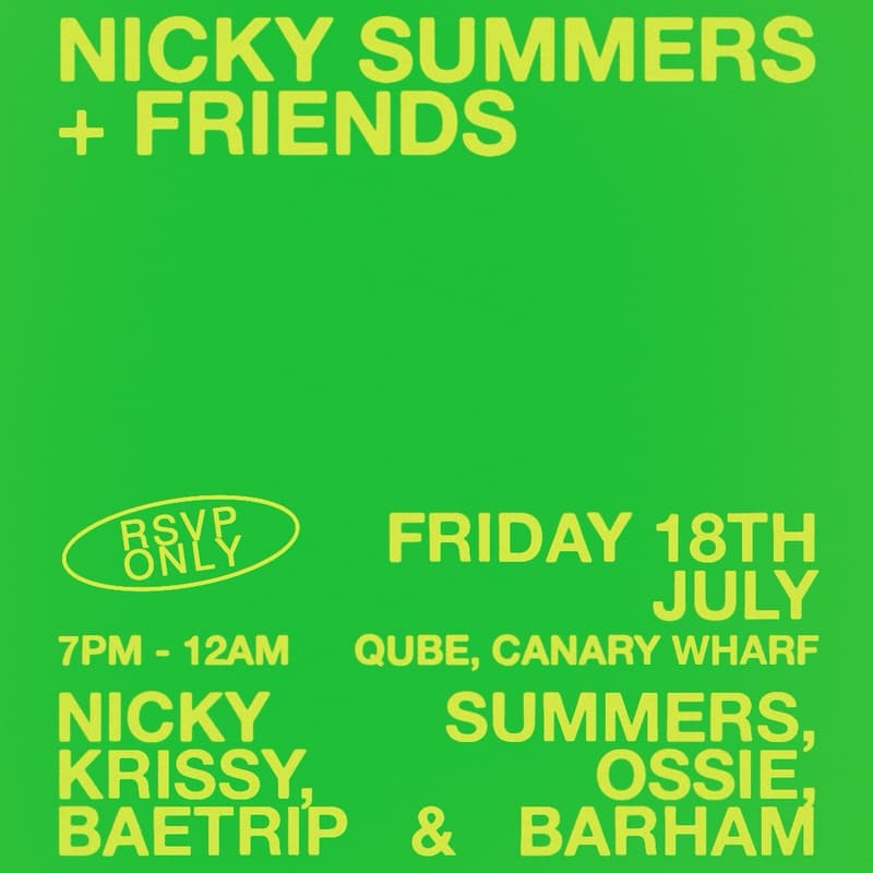 Cover Image for Qube Presents Nicky Summers & Friends