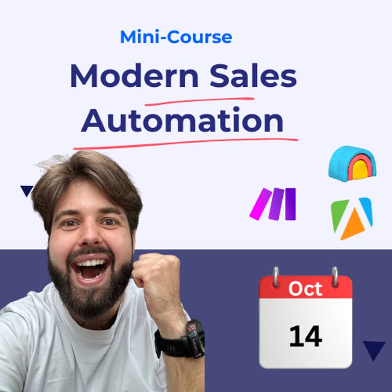Cover Image for Mini-course: Modern Sales Automation