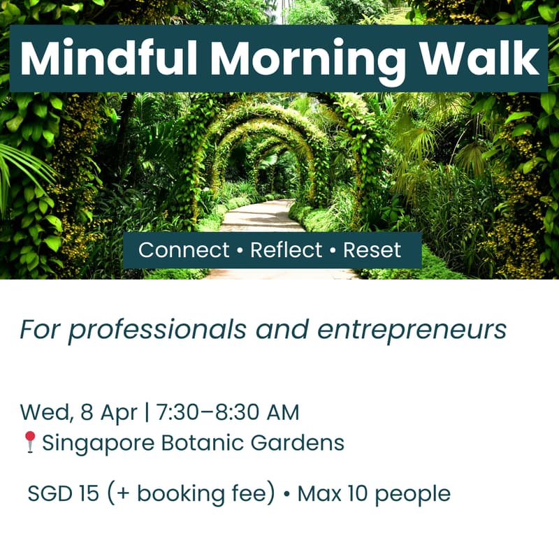 Cover Image for Mindful Morning Walk | Singapore Botanic Gardens