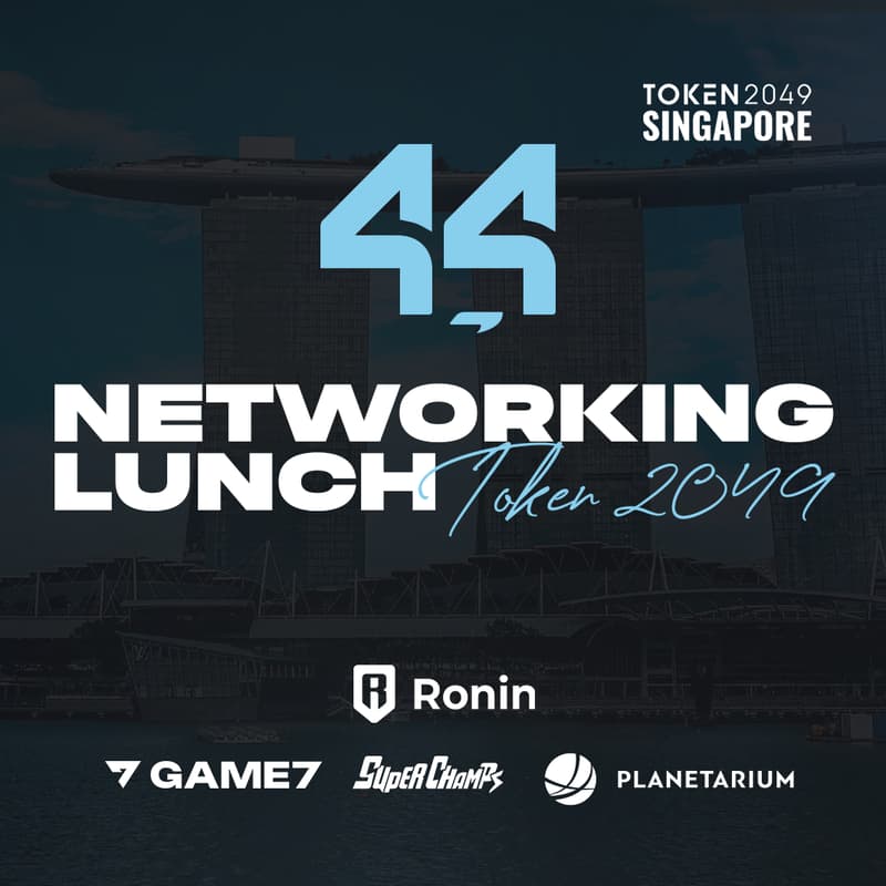 Cover Image for 4,4 Labs Lunch - Token 2049