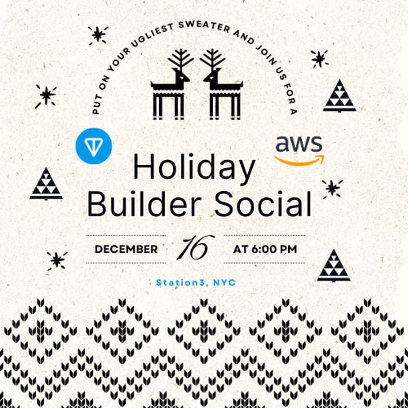 Cover Image for NYC Holiday Builder Social (TON + AWS)