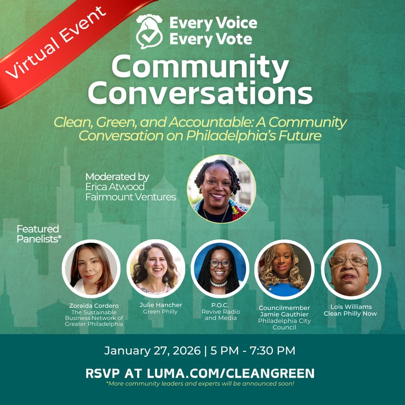 Cover Image for Community Conversations: Clean, Green, and Accountable