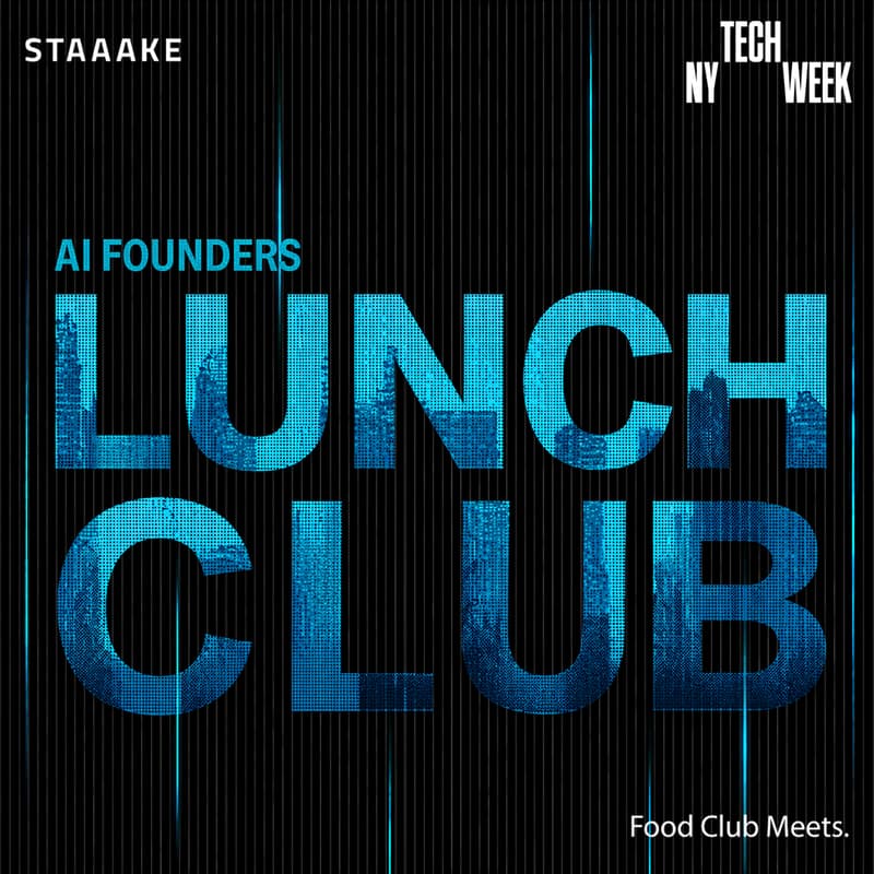 Cover Image for AI Founders Lunch Club - #NYTechWeek