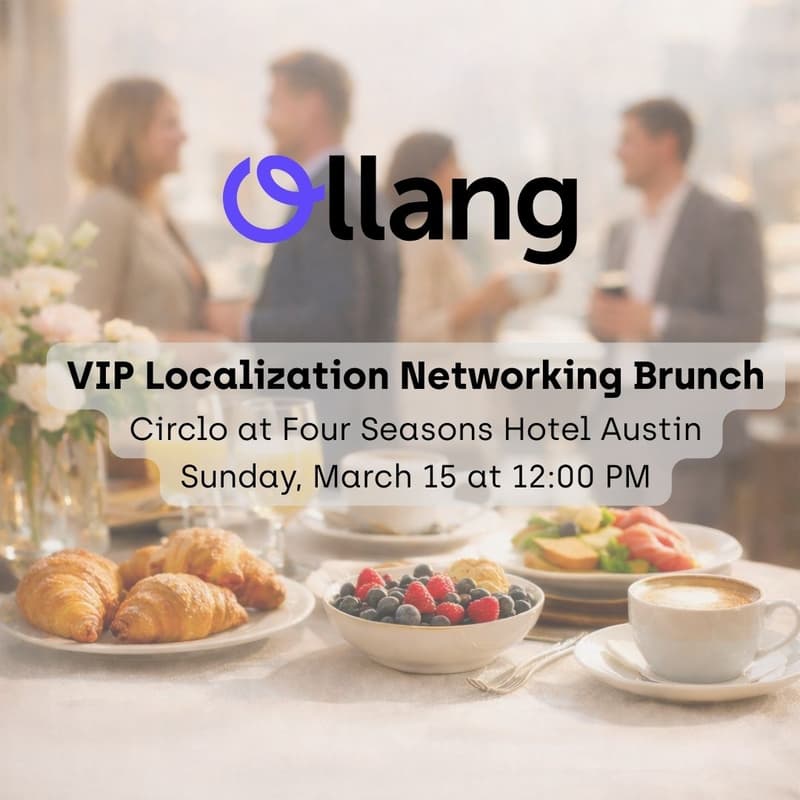 Cover Image for Ollang VIP Localization Brunch @ SXSW