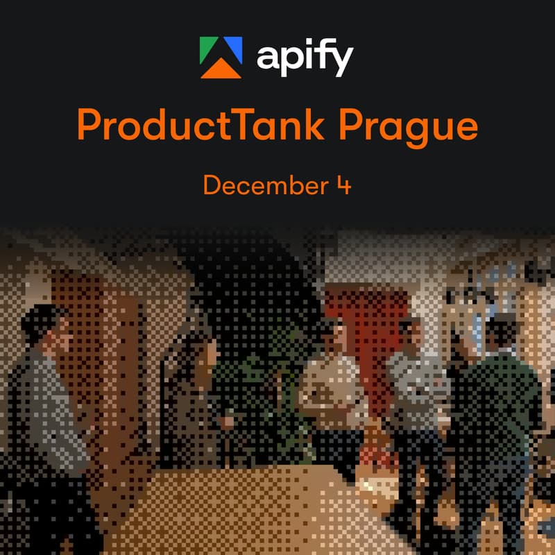 Cover Image for ProductTank Prague / Apify