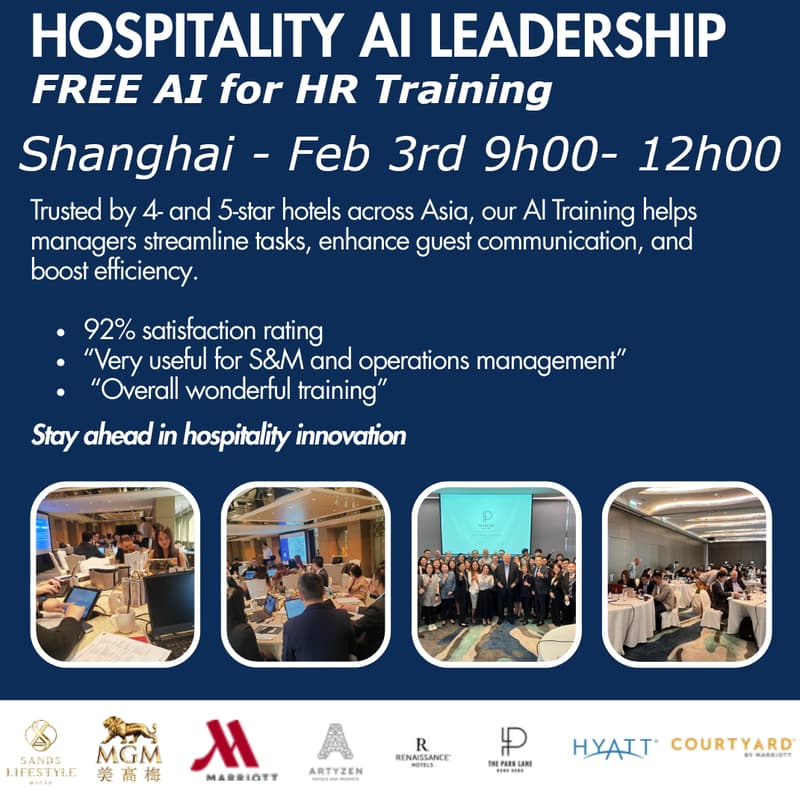 Cover Image for AI for Recruitment Training for Luxury Hotels HR