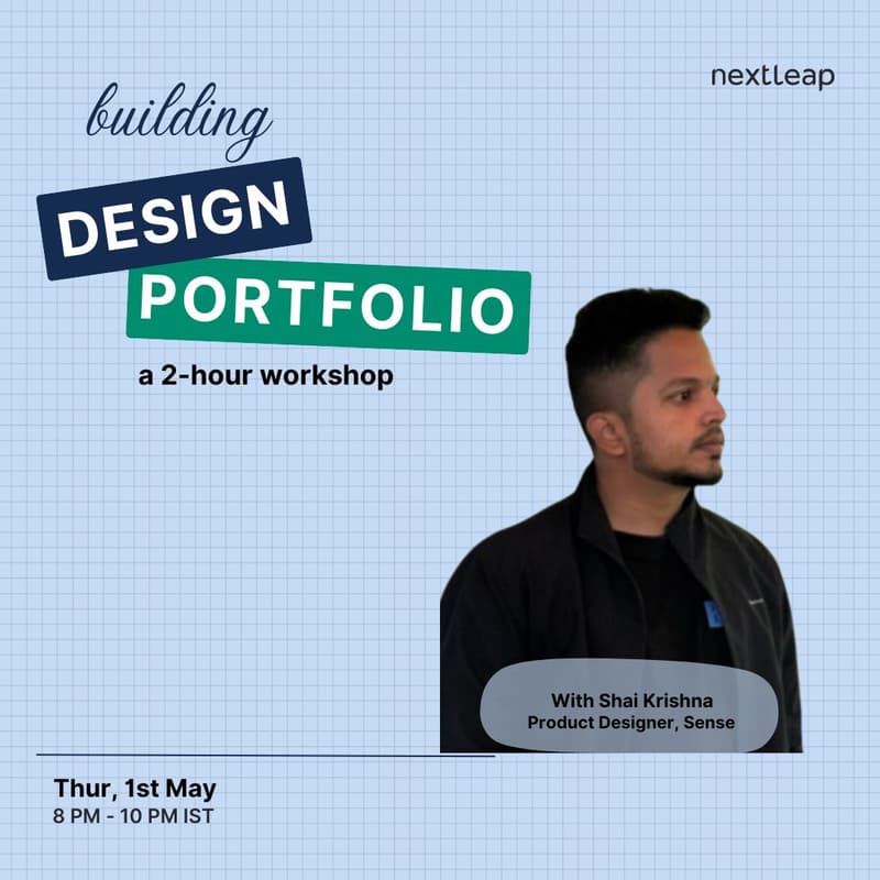 Cover Image for Building a Design Portfolio | Product Design Fellowship