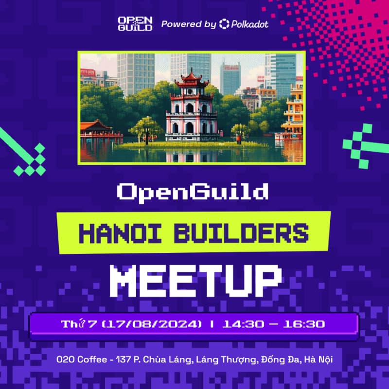Ảnh bìa cho [HANOI] OPENGUILD’S BUILDER MEET UP