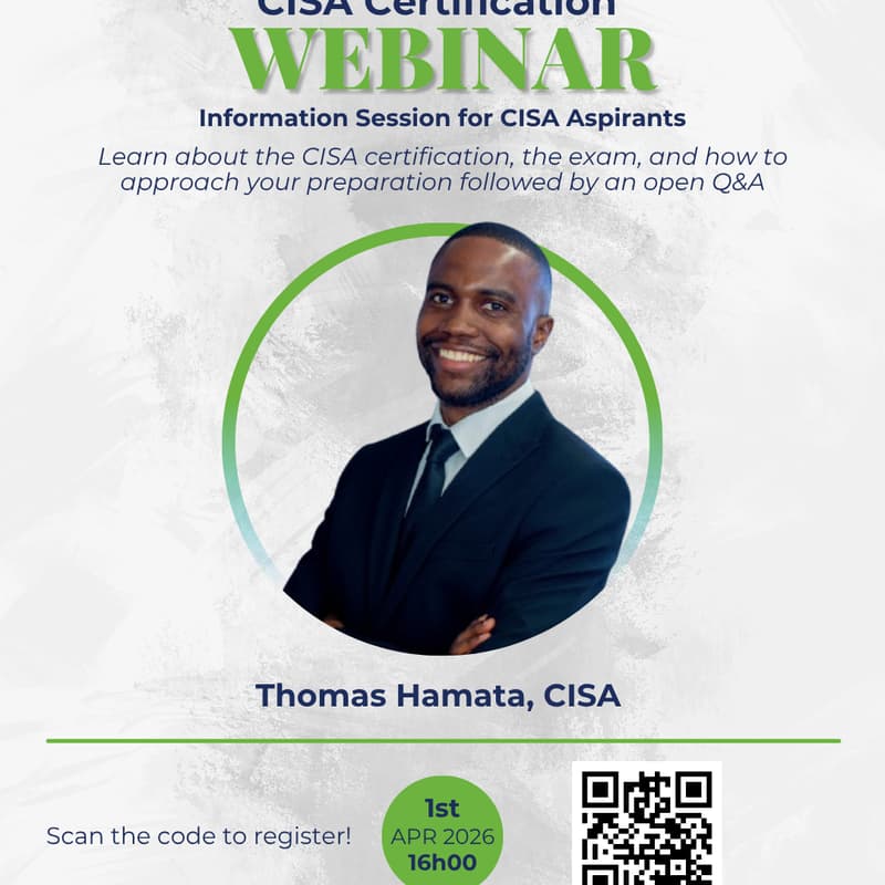 Cover Image for CISA Certification Webinar