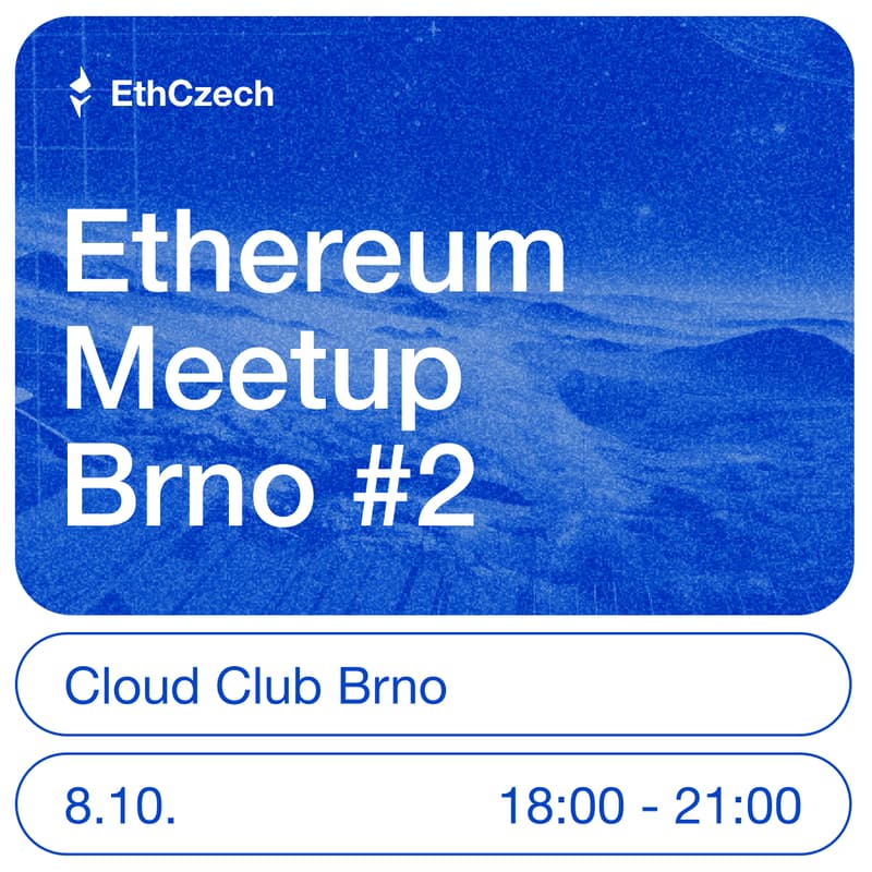Cover Image for Brno Ethereum Meetup #2 - Building on Base