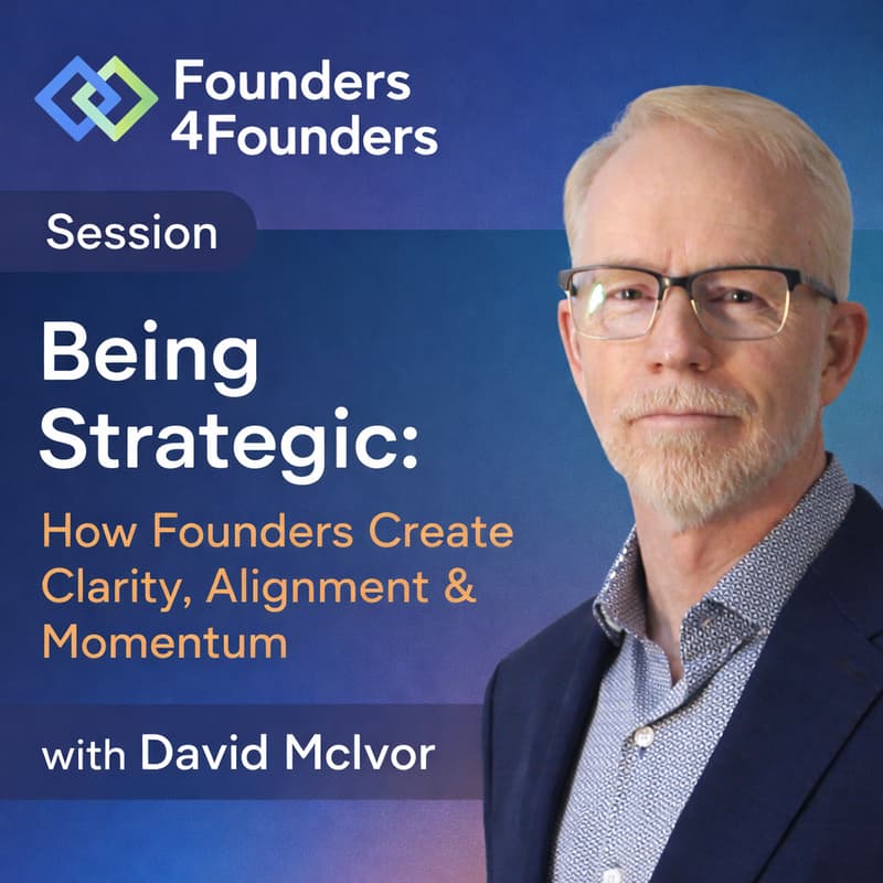 Cover Image for Being Strategic: How Founders Create Clarity, Alignment, and Momentum