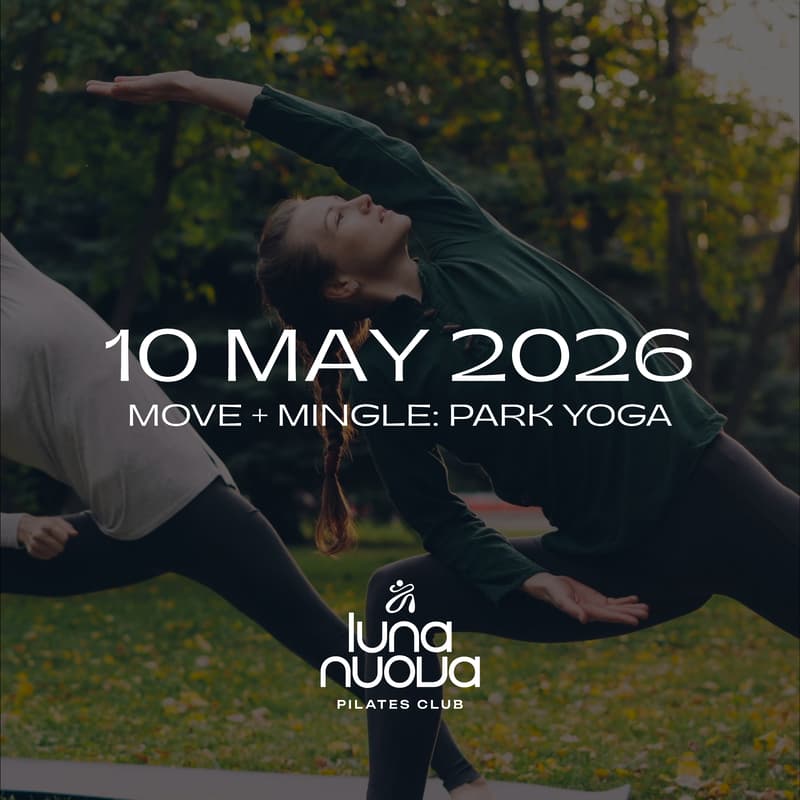 Cover Image for Move + Mingle: Park Yoga