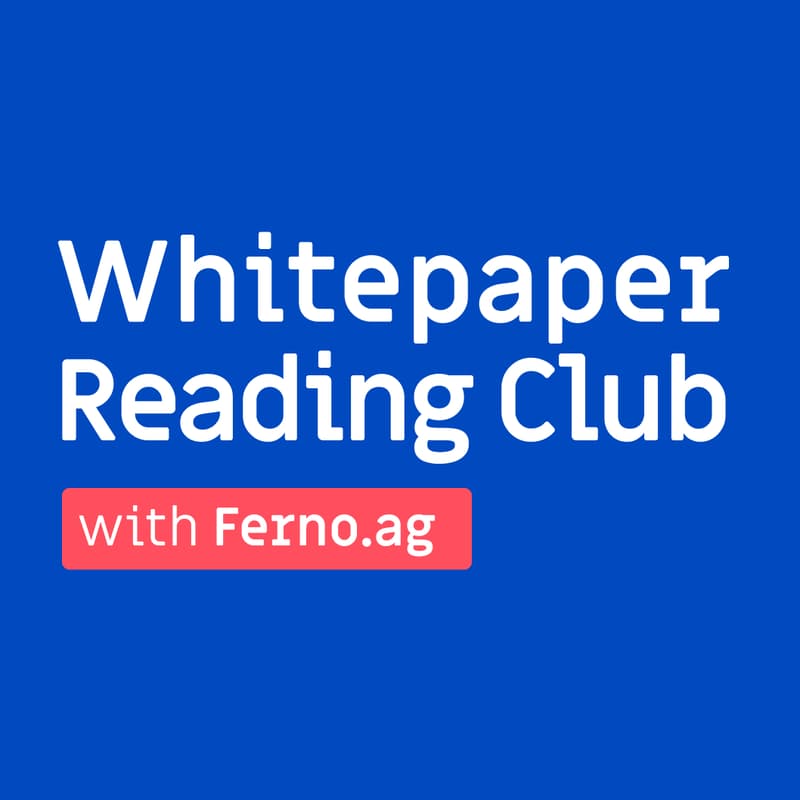Cover Image for Whitepaper Reading Club @ EthCC