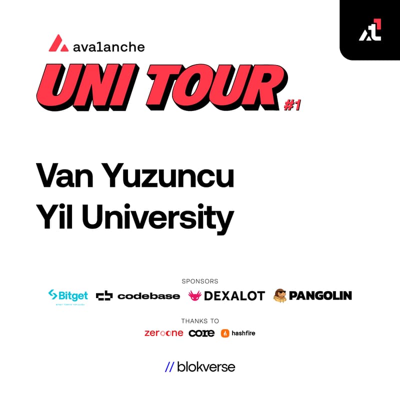 Cover Image for Team1 Uni Tour #1 - Van Yüzüncü Yıl University