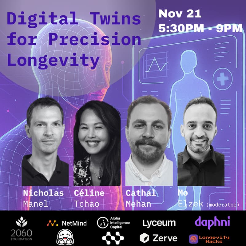 Cover Image for Digital Twins for Precision Longevity