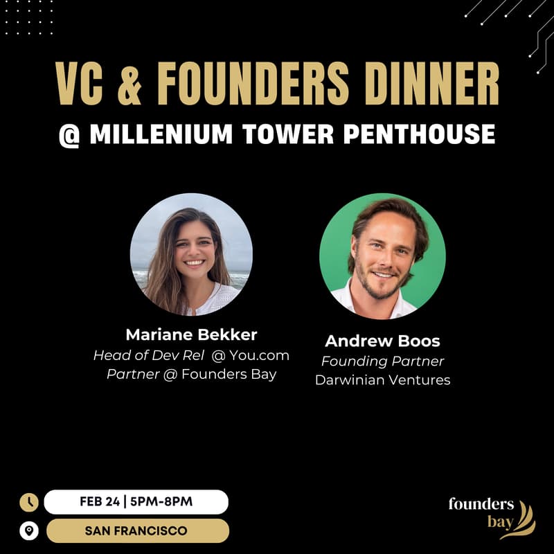 Cover Image for VC & Founders Dinner at Millenium Tower Penthouse