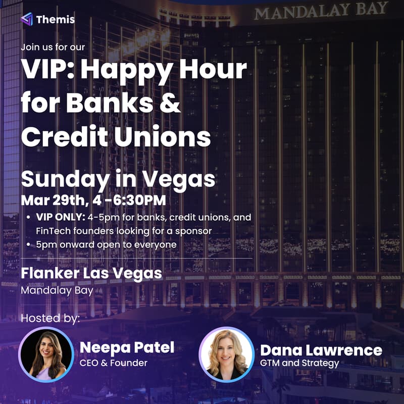 Cover Image for VIP: Themis' Bank/ CU Led Happy hour