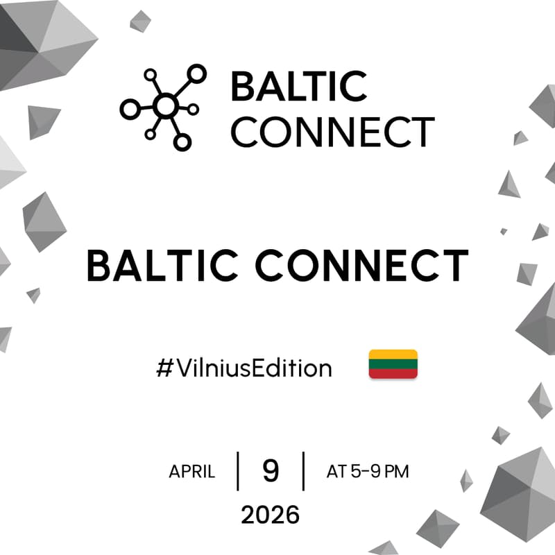 Cover Image for Baltic Connect - Vilnius - April 2026