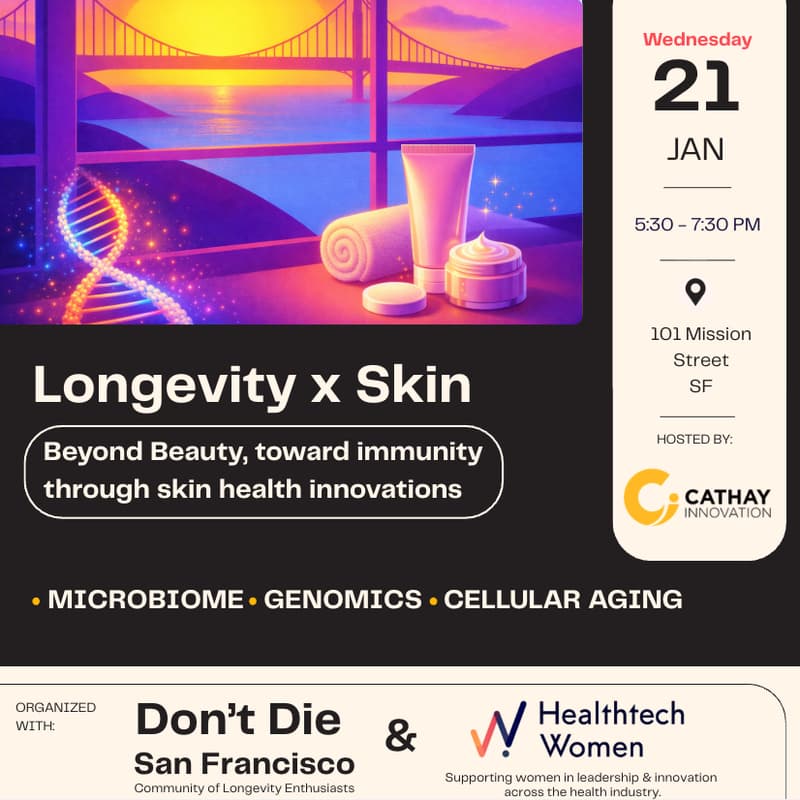 Cover Image for Longevity x Skin: Beyond beauty, Toward immunity Through Skin health innovations