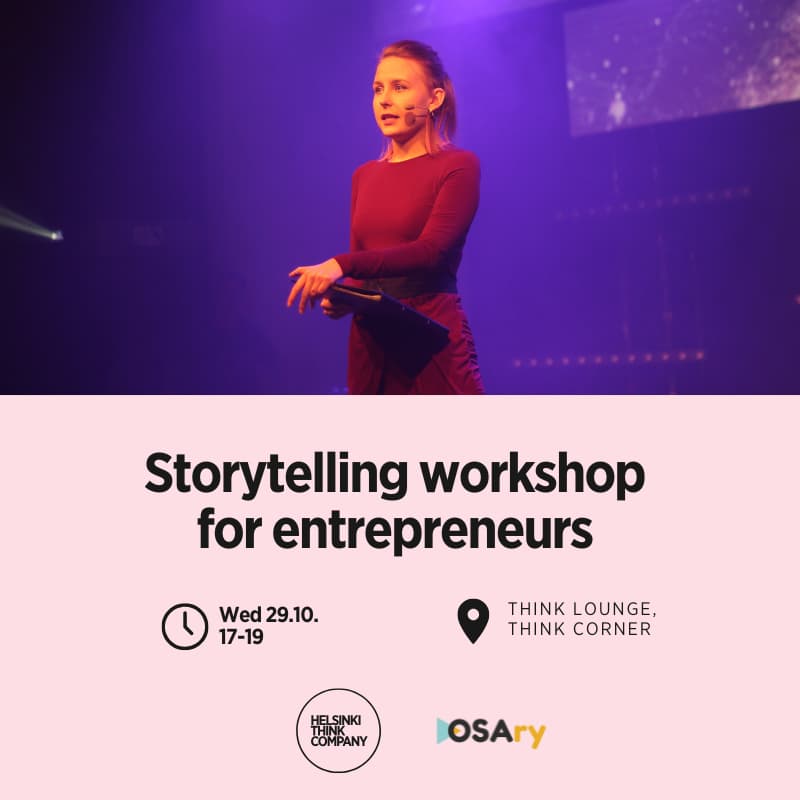 Cover Image for Storytelling workshop for entrepreneurs
