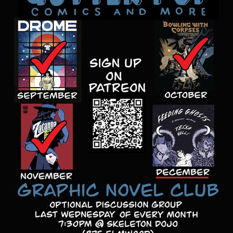 Cover Image for Gutterpop Graphic Novel Club