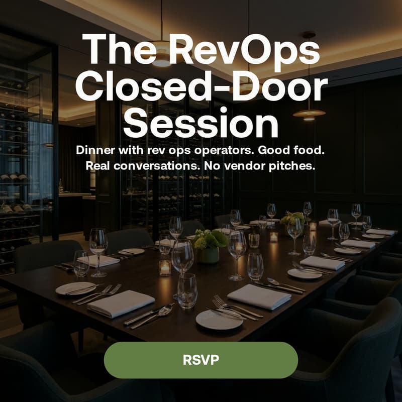 Cover Image for Rev Ops dinner