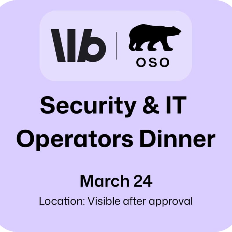Cover Image for RSA: Security & IT Operators Dinner