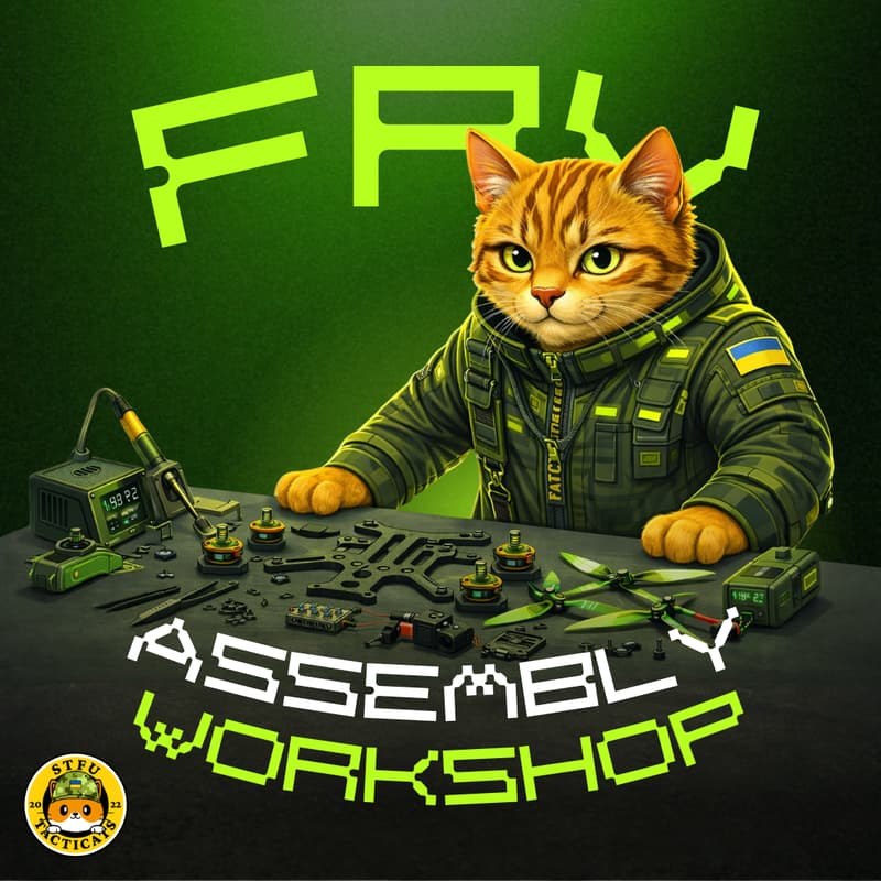 Cover Image for FPV Drone Assembly Workshop with STFU Tacticats