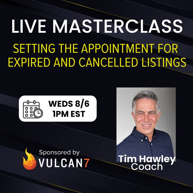 Cover Image for Setting the Appointment for Expired and Cancelled Listings with  Tim Hawley