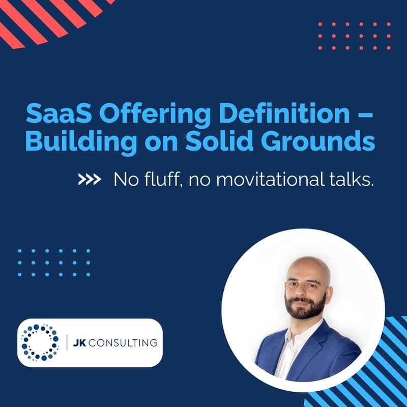 Cover Image for SaaS Offering Definition – Building on Solid Grounds