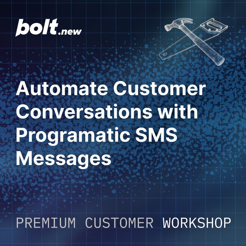 Programatic Extend Workshop - Automate Customer Conversations with Programatic SMS ...