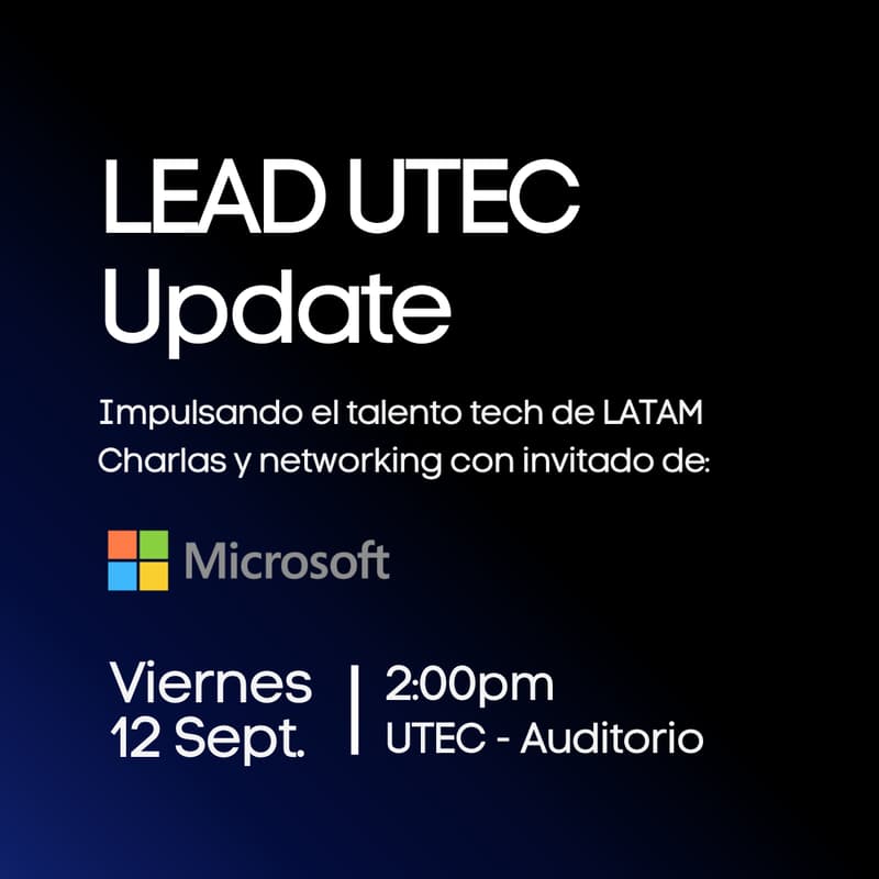 Cover Image for LEAD UTEC Update
